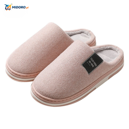 Warmtique™ Kapcie | Miękka bawełna, antypoślizgowe i domowy komfort