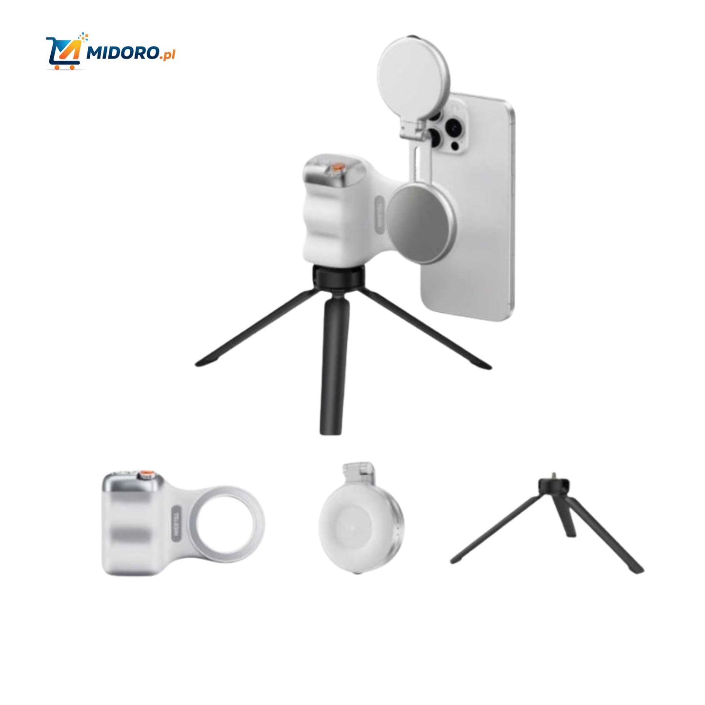 MagGrip™ Uchwyt | Magnetyczny, Zdalny Bluetooth i Asystent Zoom