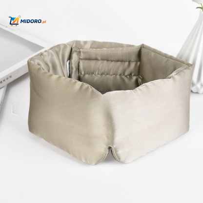 SilkDream™ Maska | Jedwab Morwowy, Miękka i Odwracalna dla Spokojnego Snu!