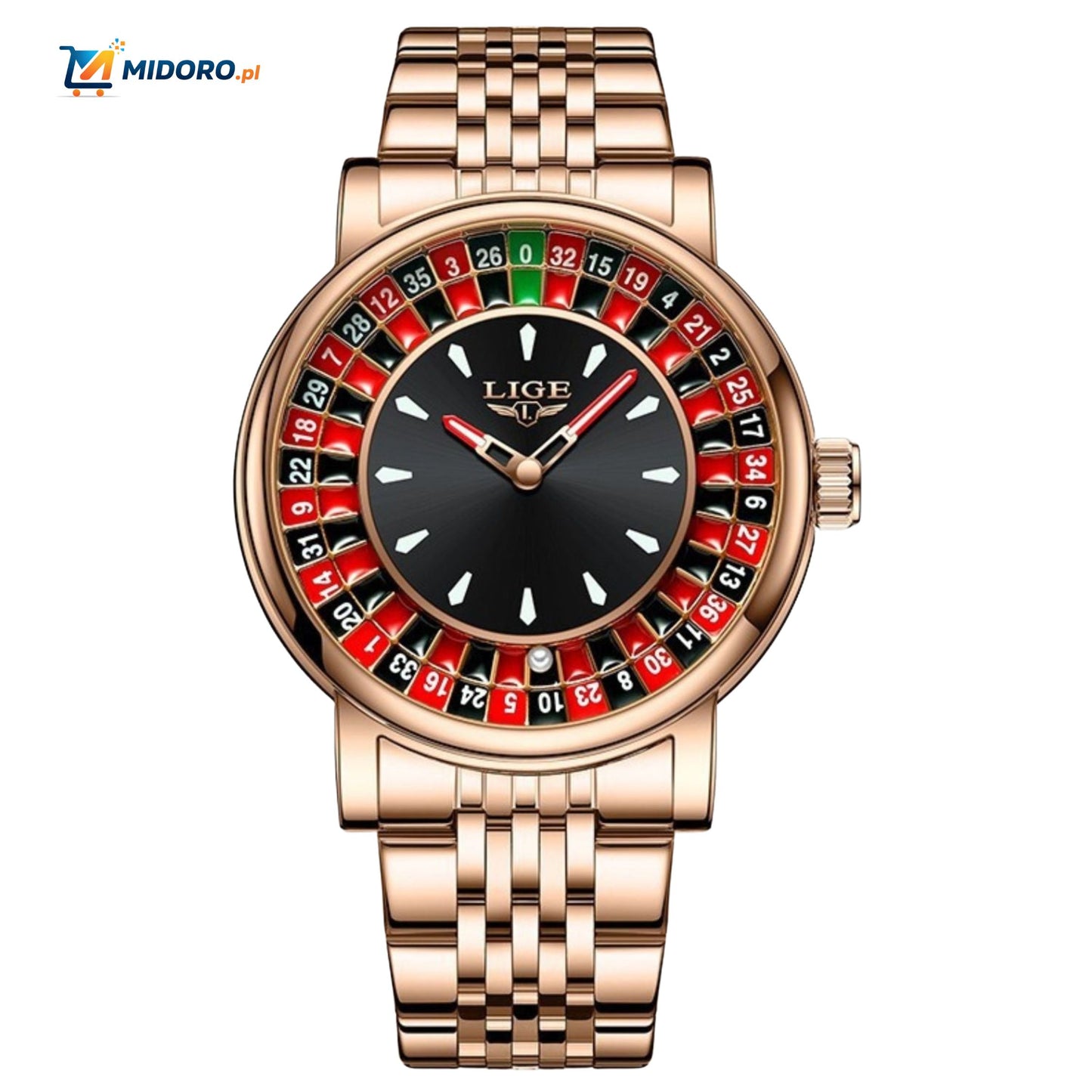 Roulettix™ Zegarek | Wodoodporny, Luminizujący & Wielofunkcyjny