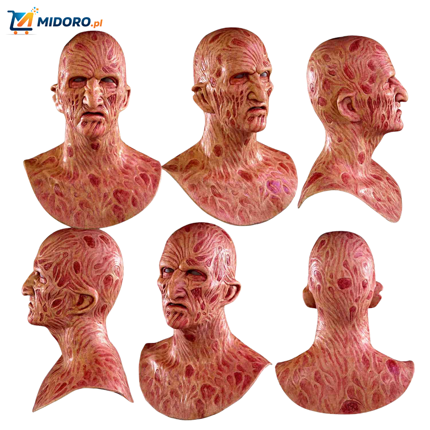 Zombiora™ Maska | Przerażająco realistyczna, wygodna na Halloween