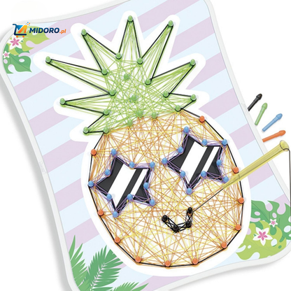 ThreadArt™ Builder | Kreatywna Układanka Z Drutu, Edukacyjna i Zabawna dla Dzieci