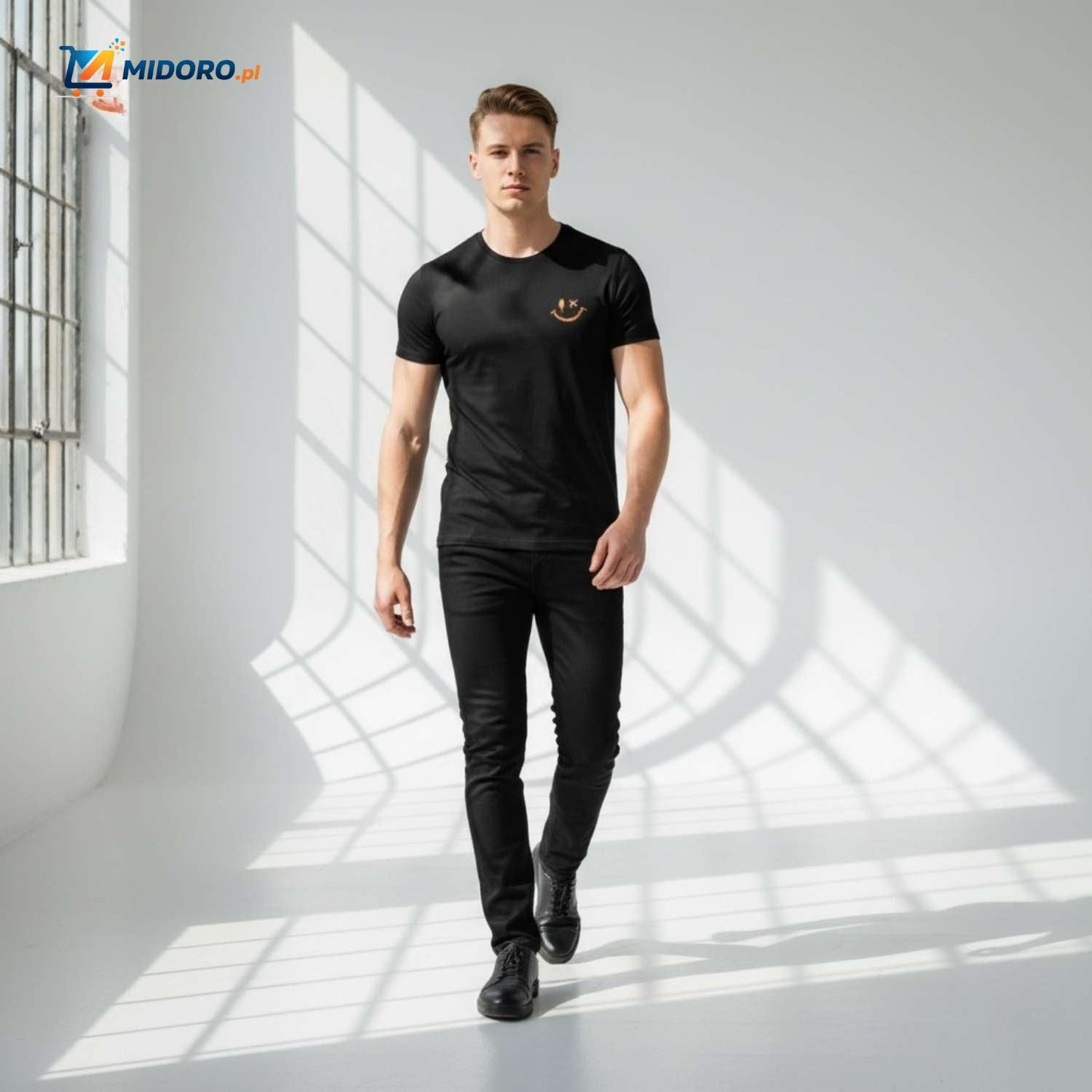 SmileyWave™ T-shirt | Miękka bawełna, wyrazisty design i oddychający