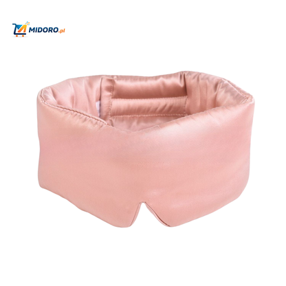 SilkDream™ Maska | Jedwab Morwowy, Miękka i Odwracalna dla Spokojnego Snu!