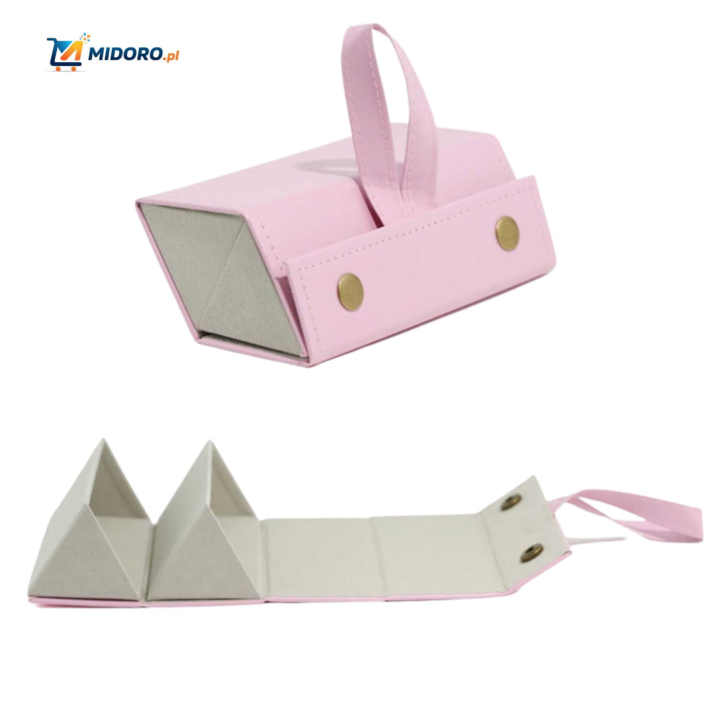 Optigarde™ Etui na okulary | Wielokieszeniowe, Składane i Oszczędzające Miejsce