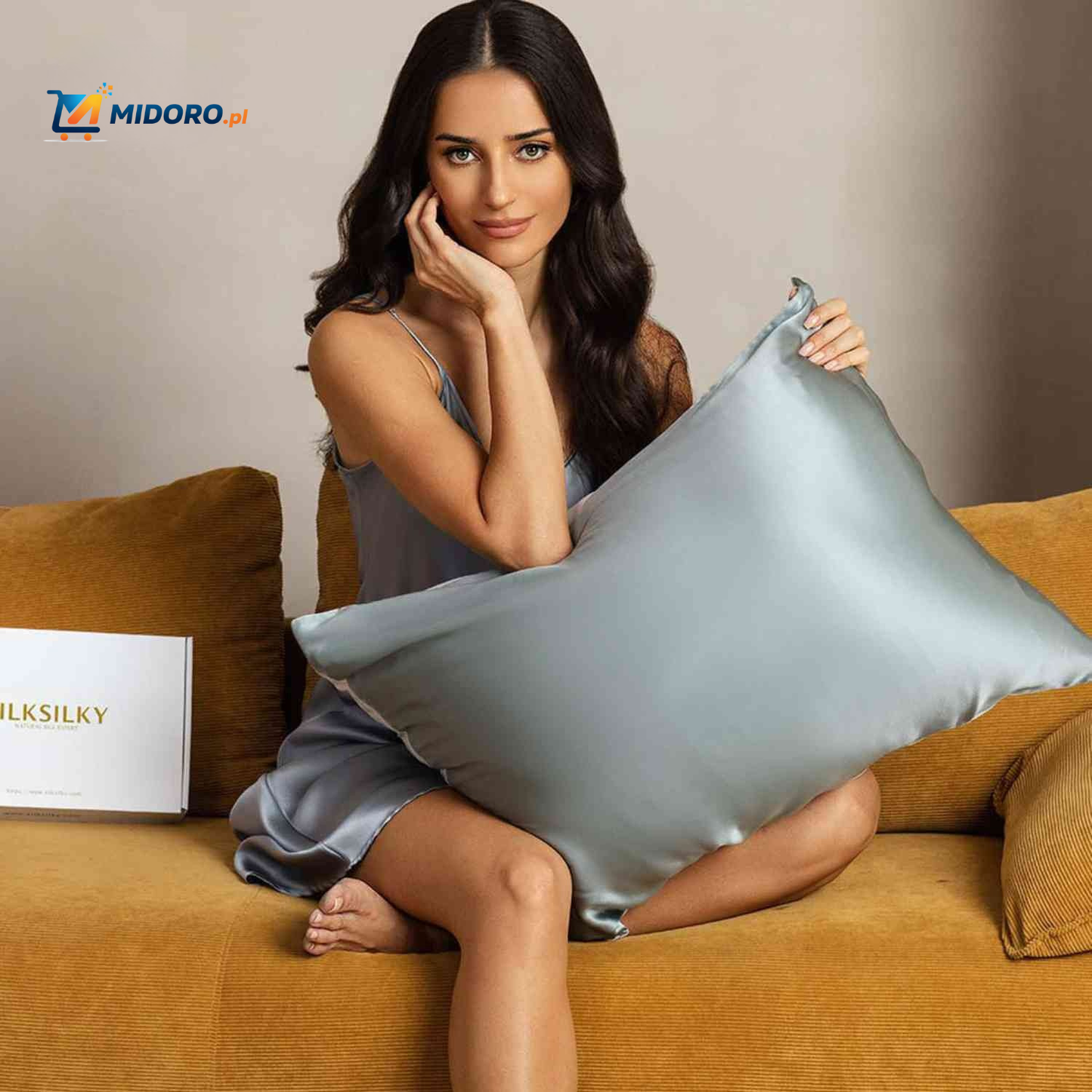 Silkora™ Poszewka na Poduszkę | Miły Satyn, Ochrona Włosów & Luksusowy Komfort