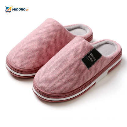Warmtique™ Kapcie | Miękka bawełna, antypoślizgowe i domowy komfort