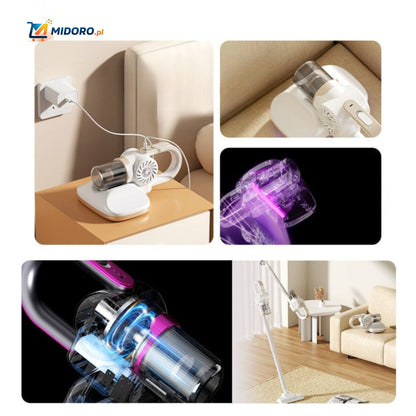 MopVac™ Pro | Bezprzewodowy, Silne Ssanie & Usuwanie Roztoczy!