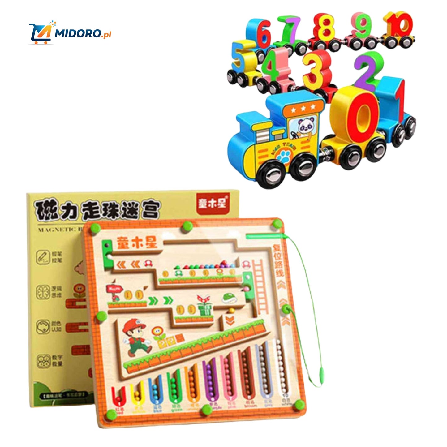 MagnoMaze™ Gra | Logiczne myślenie, motoryka mała i radość z nauki