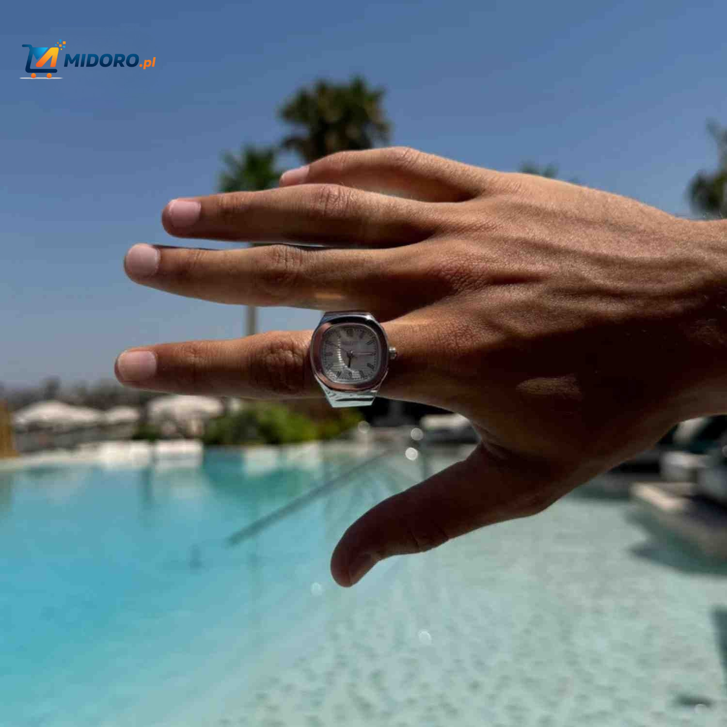 Timora™ Zegarek Pierścionkowy | Unikalny design, wyświetlanie czasu i stylowy dodatek