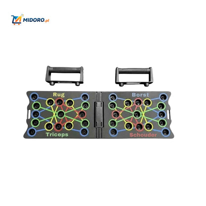 PowerFit™ Deska do Pompki | Wielofunkcyjna, Wzmacniająca Mięśnie i Kompaktowa