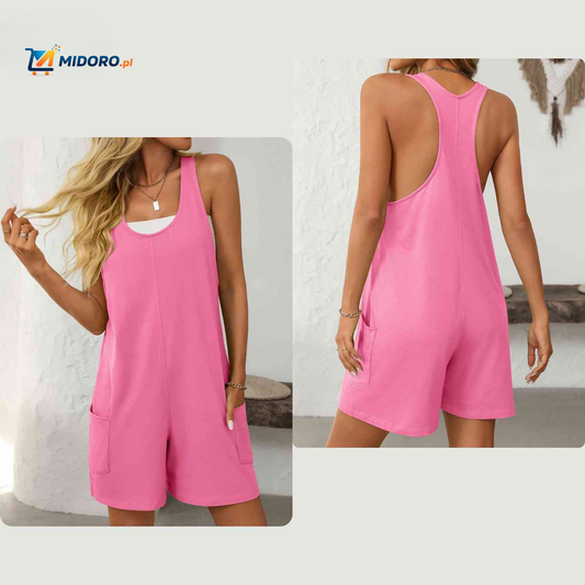 Summiva™ Kombinezon | Bez pleców, Oddychający i Idealny na Letnie Stylizacje