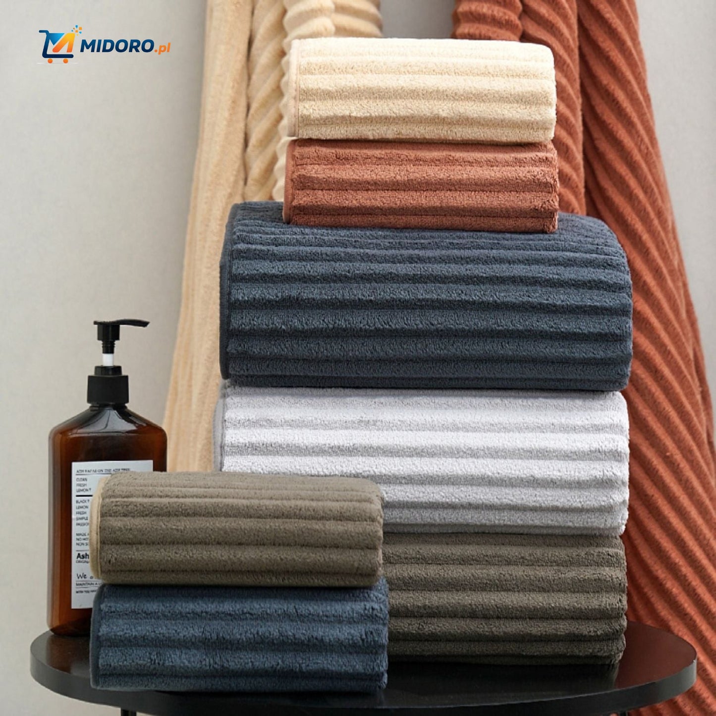 Ręcznik kąpielowy PineappleGrid™ | Szybko schnie, wchłania, idealny na prezent!