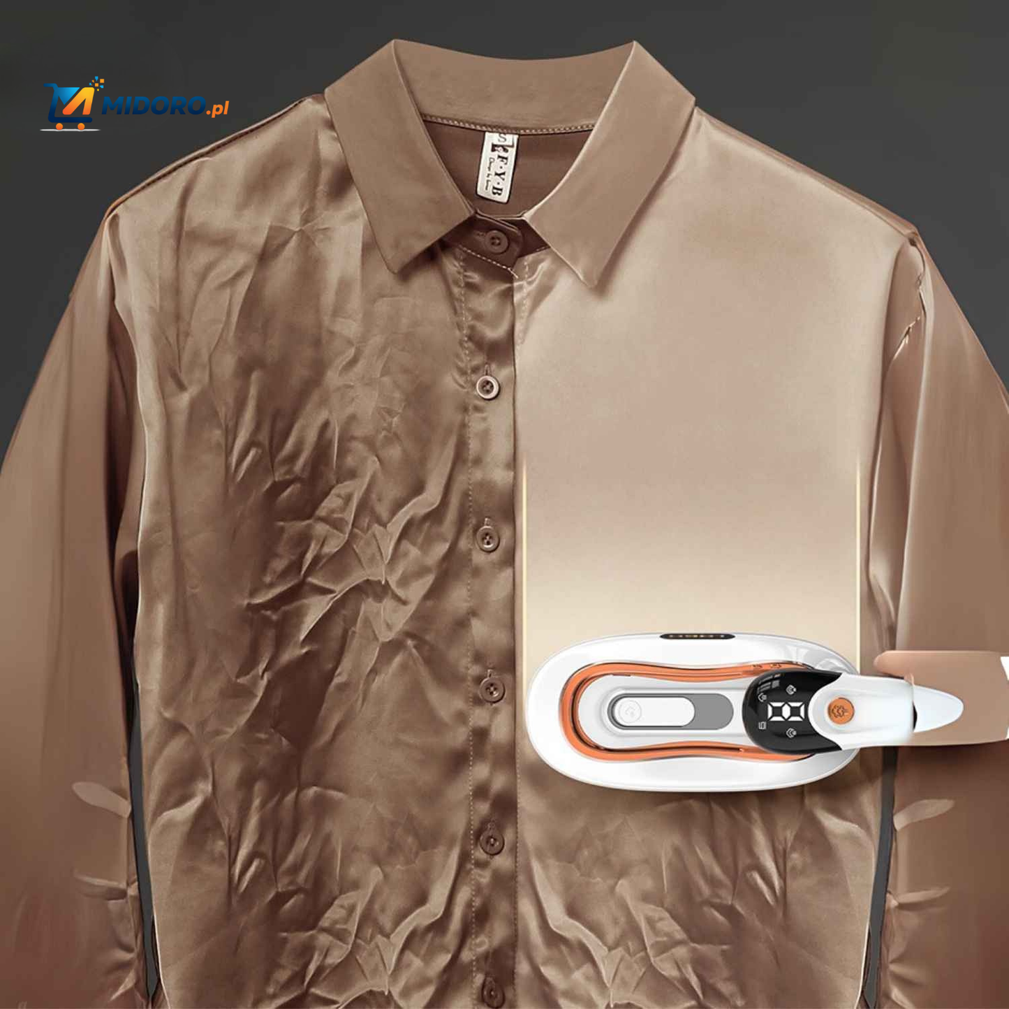 Steamova™ Żelazko | Składane, Obracane & Cyfrowy Wyświetlacz