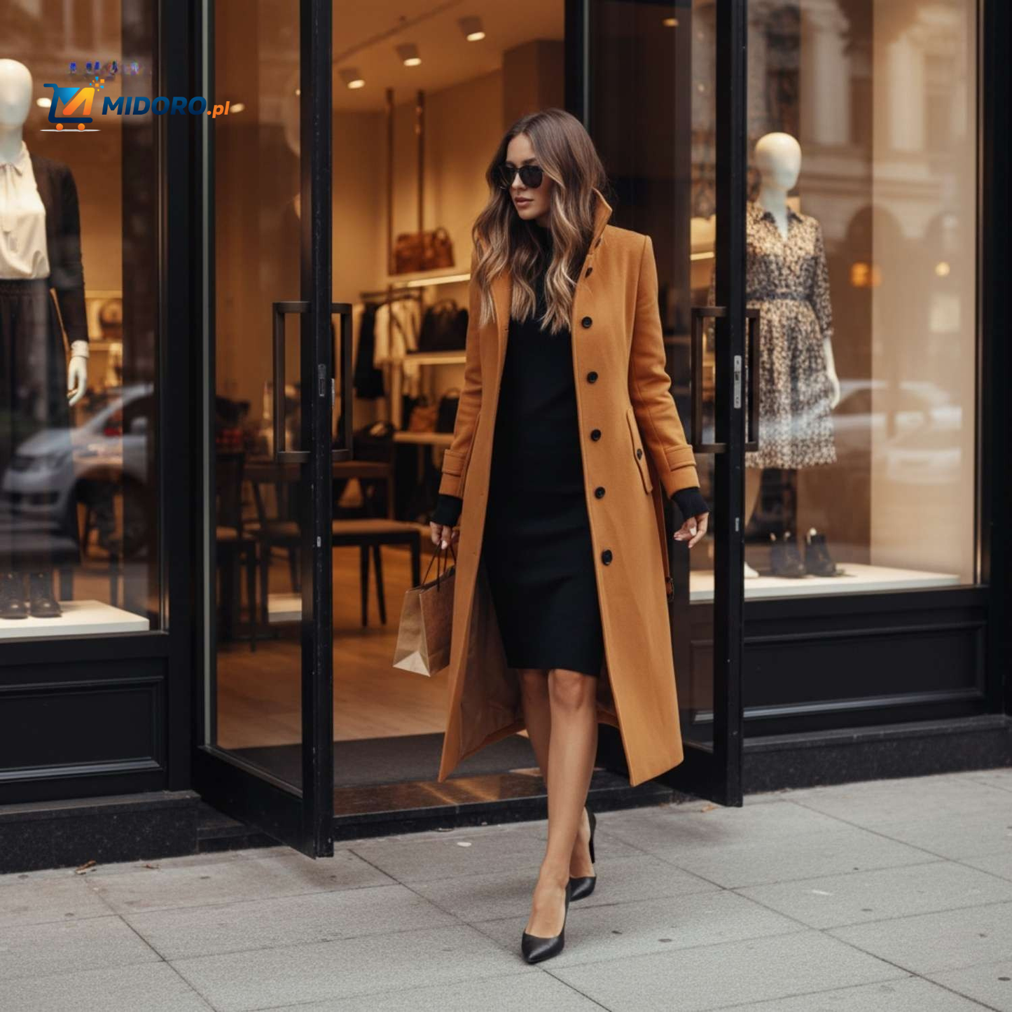 Veloura™ Płaszcz | Elegancki płaszcz z zapięciem na guziki dla kobiet