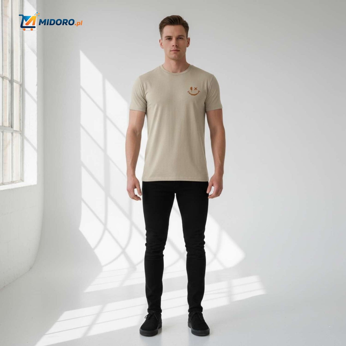 SmileyWave™ T-shirt | Miękka bawełna, wyrazisty design i oddychający