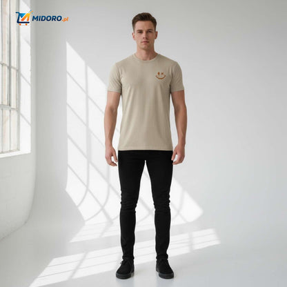 SmileyWave™ T-shirt | Miękka bawełna, wyrazisty design i oddychający