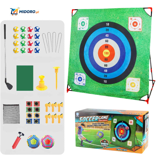 PlaySquare™ Zestaw Golfowy | Interaktywny, wewnętrzny, edukacyjny zestaw | Idealny Prezent na Święta