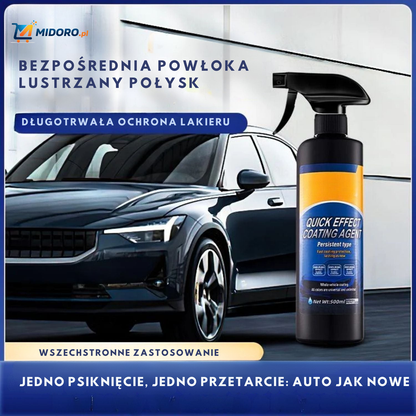 VisiShield™ Auto i Powłoka Szyb | Nano Kryształ Wosk, Wysoki Blask i Ochrona!