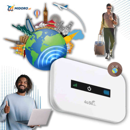 Router Netrovia™ | 4G Przenośny, Szybkie WiFi i Bez Kabli