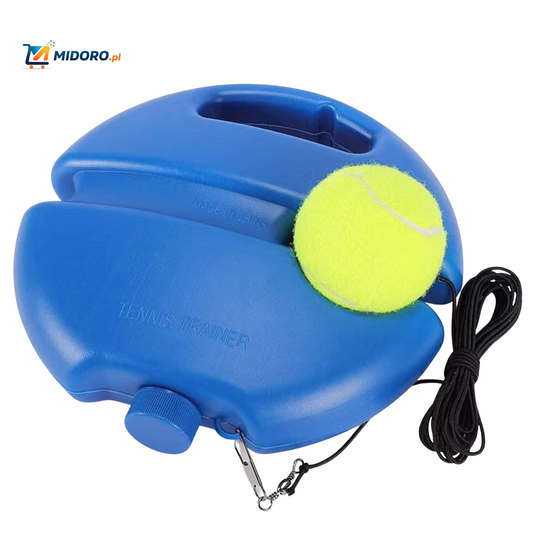 TennisPro™ Trener | Ćwiczenia solo, elastyczny kabel i trwały design