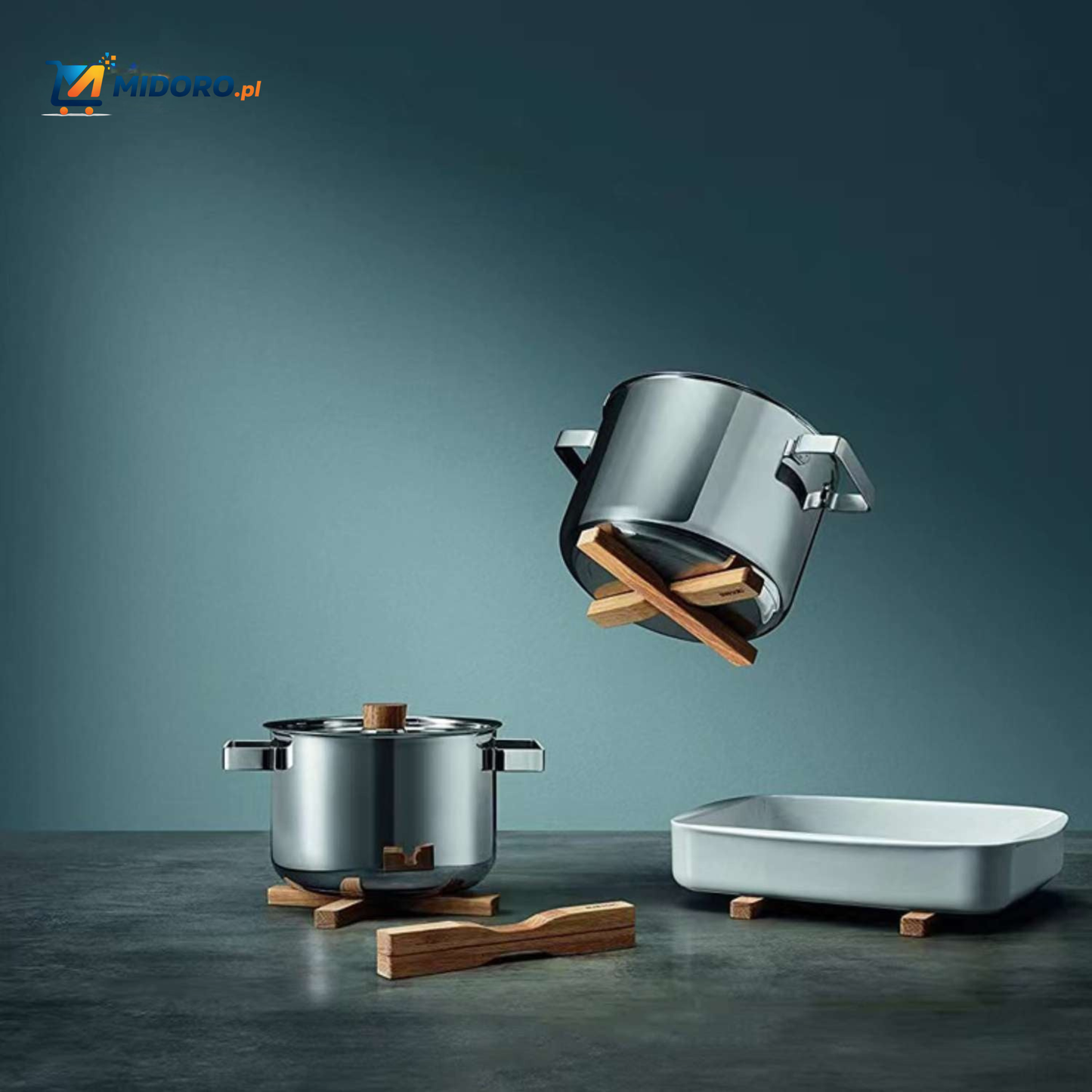 Woodinex™ Podkładka | Magnetyczna, Odporną na Ciepło i Stylowa!