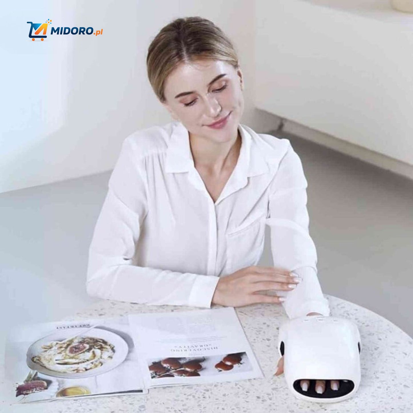 Palmex™ Masażer Rąk | Poduszki Powietrzne, Ciepło & Ulga w Stawach