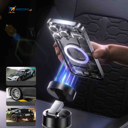 Magnetix™ Uchwyt na Telefon | Obrót 360° z Dodatkowym Silnym Chwytem