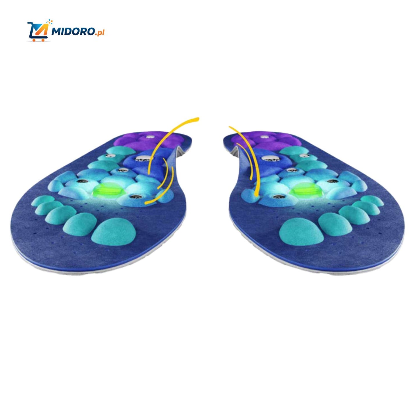 MagneFlex™ Komfortowe Wkładki – Oddychające, Amortyzujące i Na Miarę