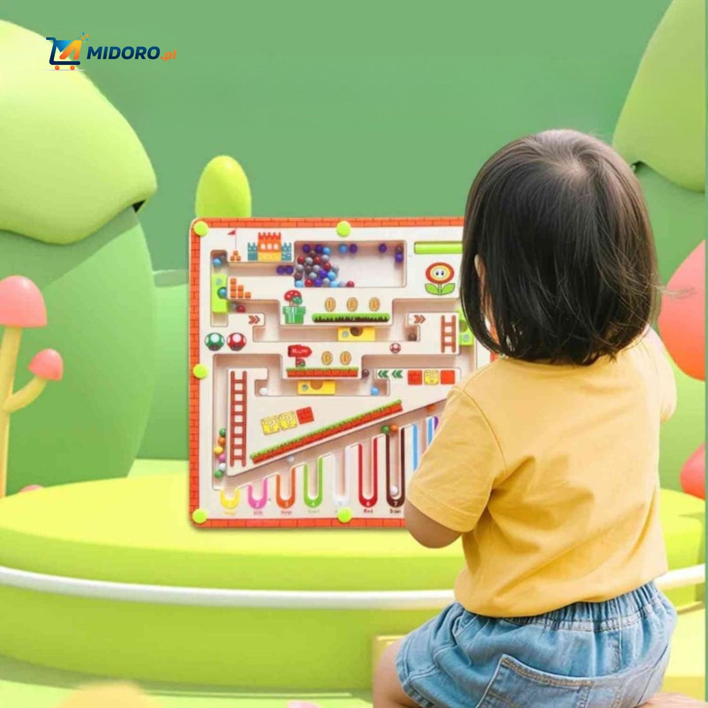 MagnoMaze™ Gra | Logiczne myślenie, motoryka mała i radość z nauki