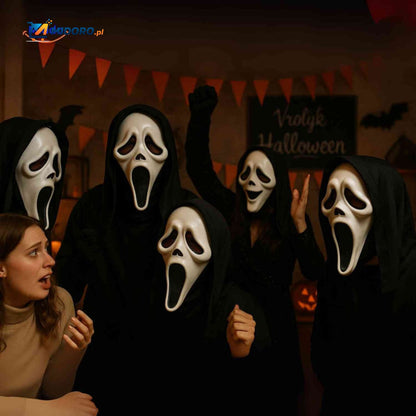 Maska Skullora™ | Projekt Eng, oddychająca i idealna na Halloween