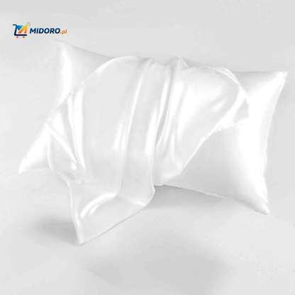Silkora™ Poszewka na Poduszkę | Miły Satyn, Ochrona Włosów & Luksusowy Komfort