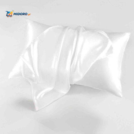 Silkora™ Poszewka na Poduszkę | Miły Satyn, Ochrona Włosów & Luksusowy Komfort