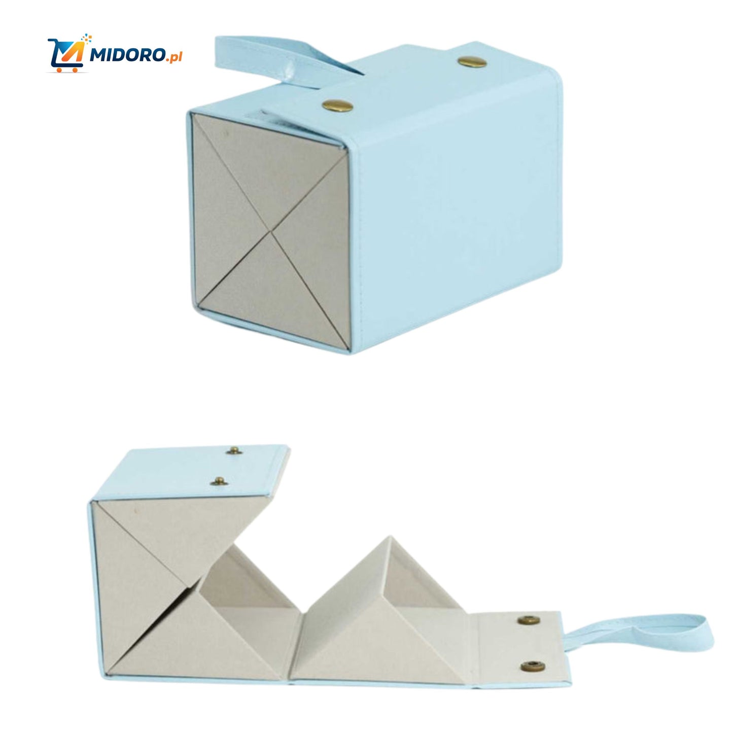 Optigarde™ Etui na okulary | Wielokieszeniowe, Składane i Oszczędzające Miejsce