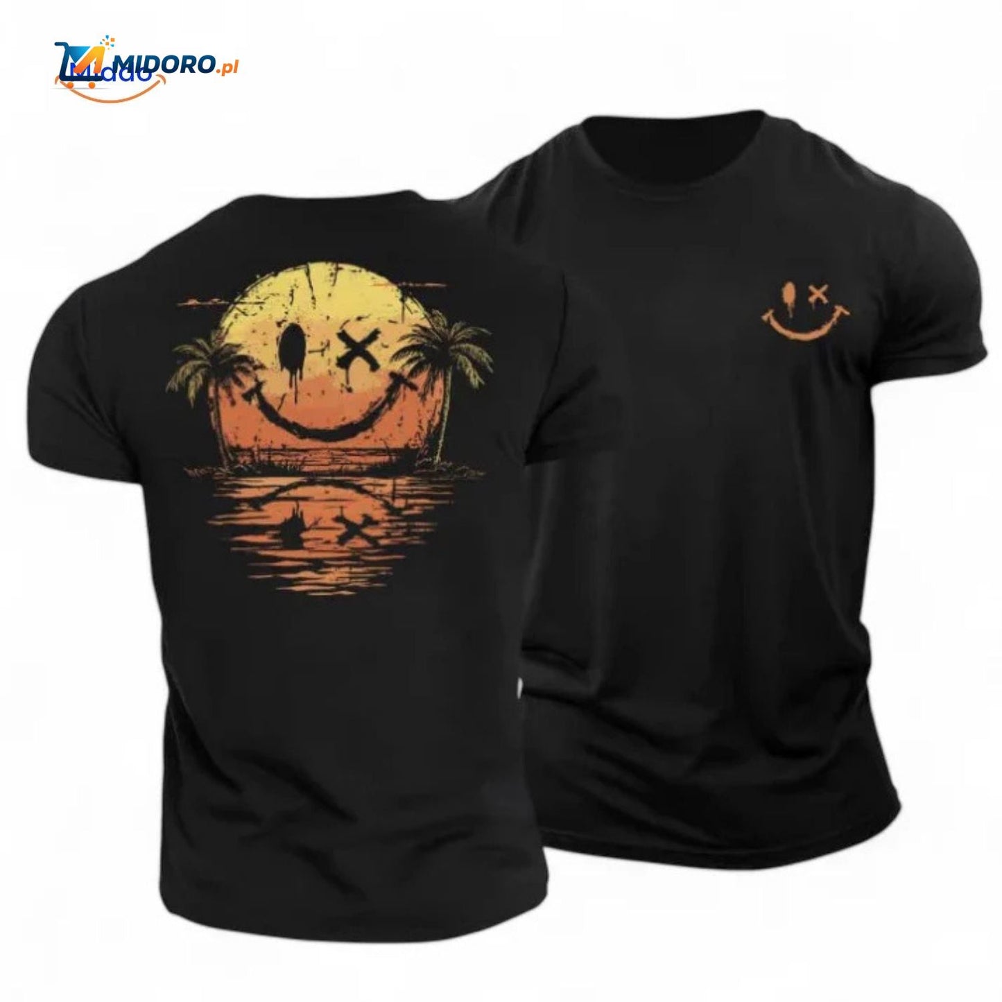 SmileyWave™ T-shirt | Miękka bawełna, wyrazisty design i oddychający