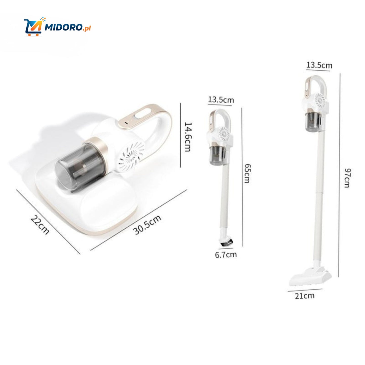 MopVac™ Pro | Bezprzewodowy, Silne Ssanie & Usuwanie Roztoczy!