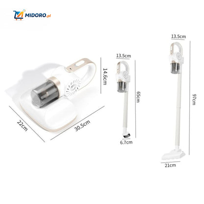MopVac™ Pro | Bezprzewodowy, Silne Ssanie & Usuwanie Roztoczy!