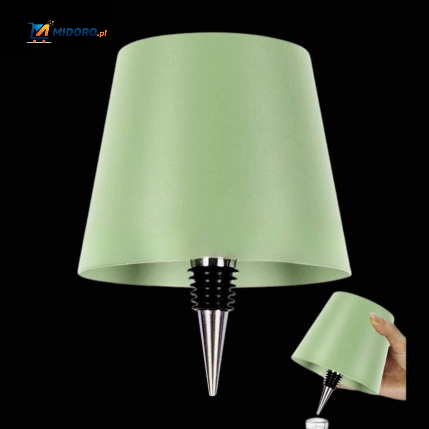 LumaVino™ Lampa Winiarska – Zamień Każdą Butelkę w Czarujące Źródło Światła!