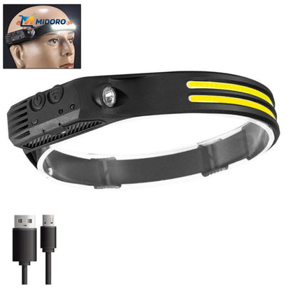 NightRay™ Latarka czołowa | Ultra jasna, ładowalna i lekka