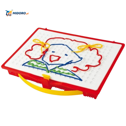 ThreadArt™ Builder | Kreatywna Układanka Z Drutu, Edukacyjna i Zabawna dla Dzieci