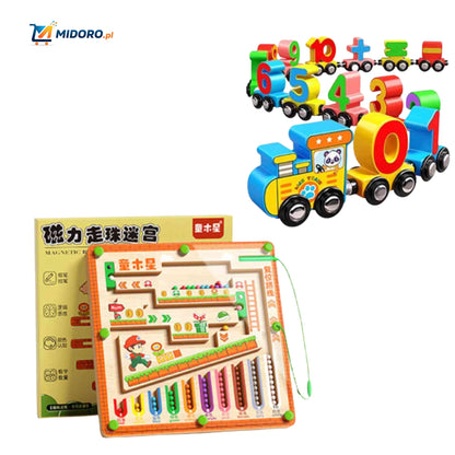 MagnoMaze™ Gra | Logiczne myślenie, motoryka mała i radość z nauki