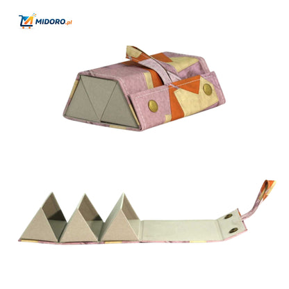 Optigarde™ Etui na okulary | Wielokieszeniowe, Składane i Oszczędzające Miejsce