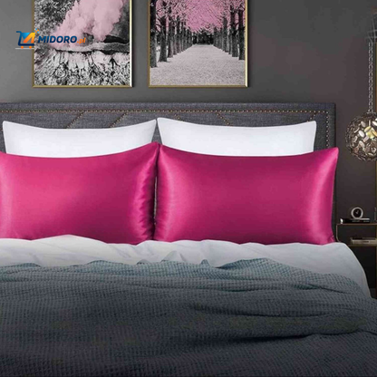 Silkora™ Poszewka na Poduszkę | Miły Satyn, Ochrona Włosów & Luksusowy Komfort