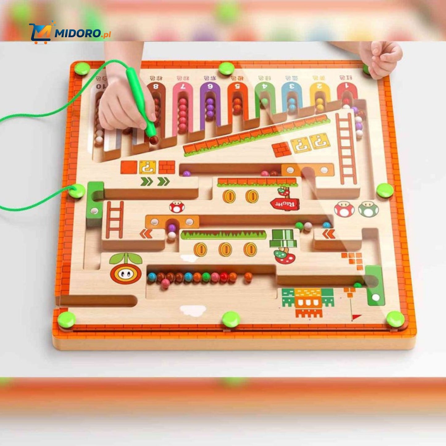 MagnoMaze™ Gra | Logiczne myślenie, motoryka mała i radość z nauki