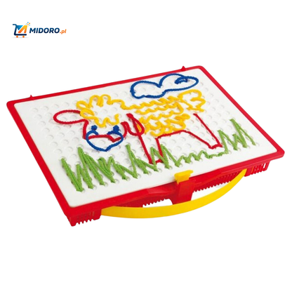 ThreadArt™ Builder | Kreatywna Układanka Z Drutu, Edukacyjna i Zabawna dla Dzieci