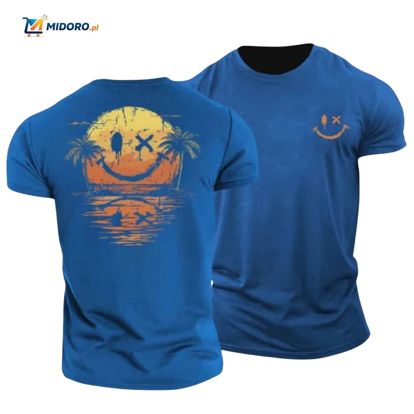 SmileyWave™ T-shirt | Miękka bawełna, wyrazisty design i oddychający