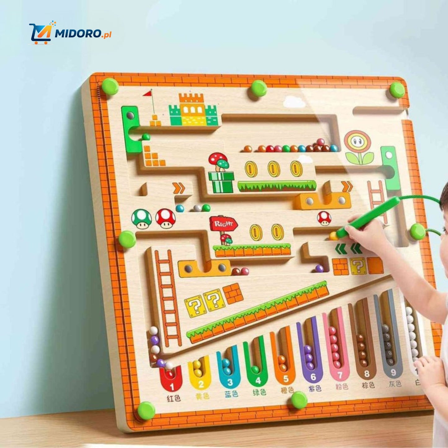 MagnoMaze™ Gra | Logiczne myślenie, motoryka mała i radość z nauki