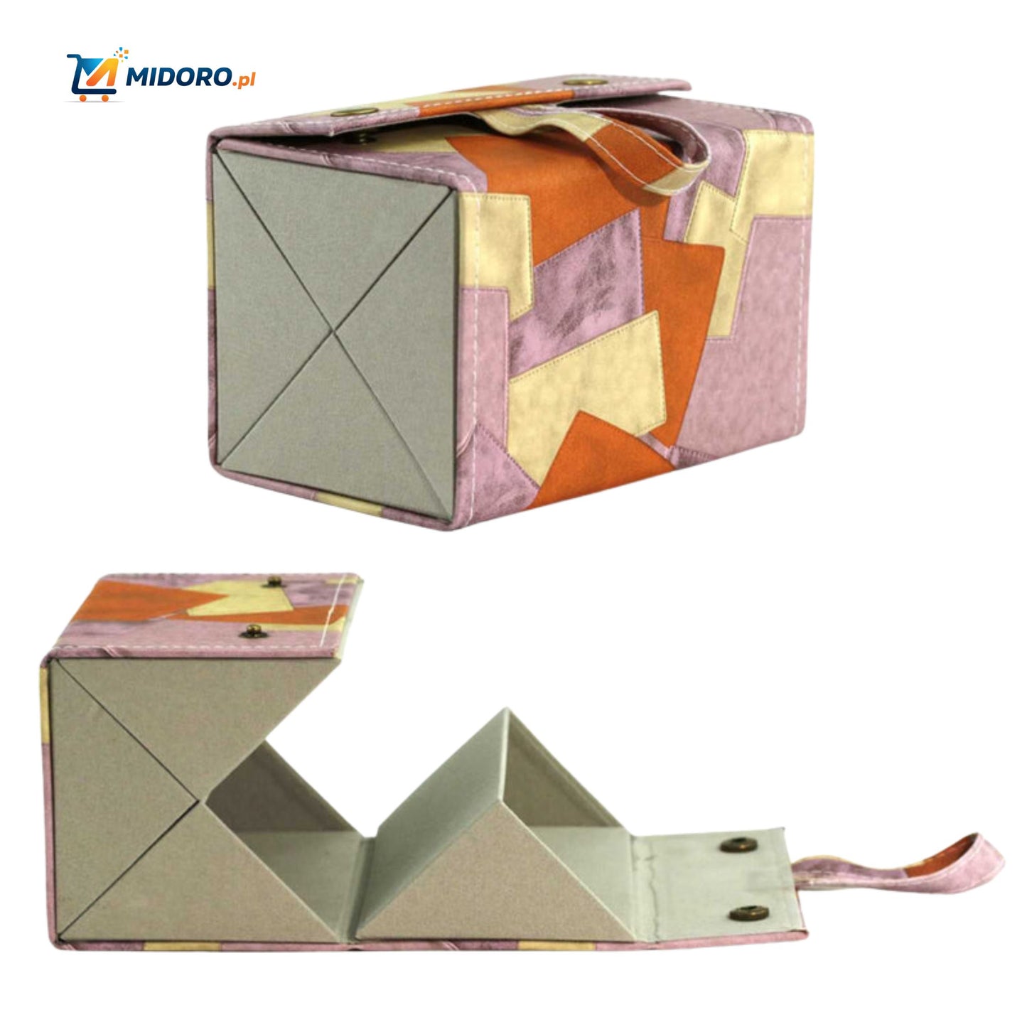 Optigarde™ Etui na okulary | Wielokieszeniowe, Składane i Oszczędzające Miejsce