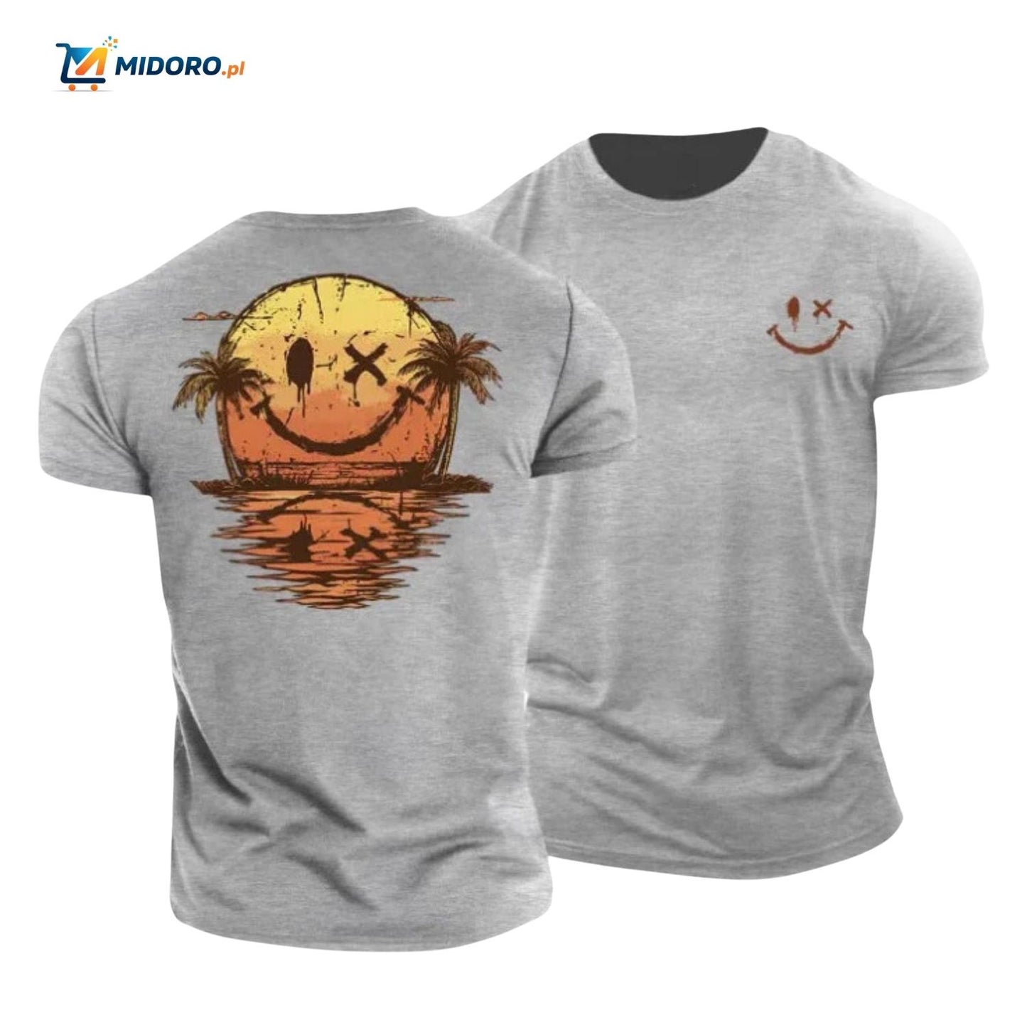 SmileyWave™ T-shirt | Miękka bawełna, wyrazisty design i oddychający