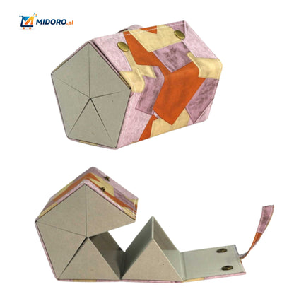 Optigarde™ Etui na okulary | Wielokieszeniowe, Składane i Oszczędzające Miejsce